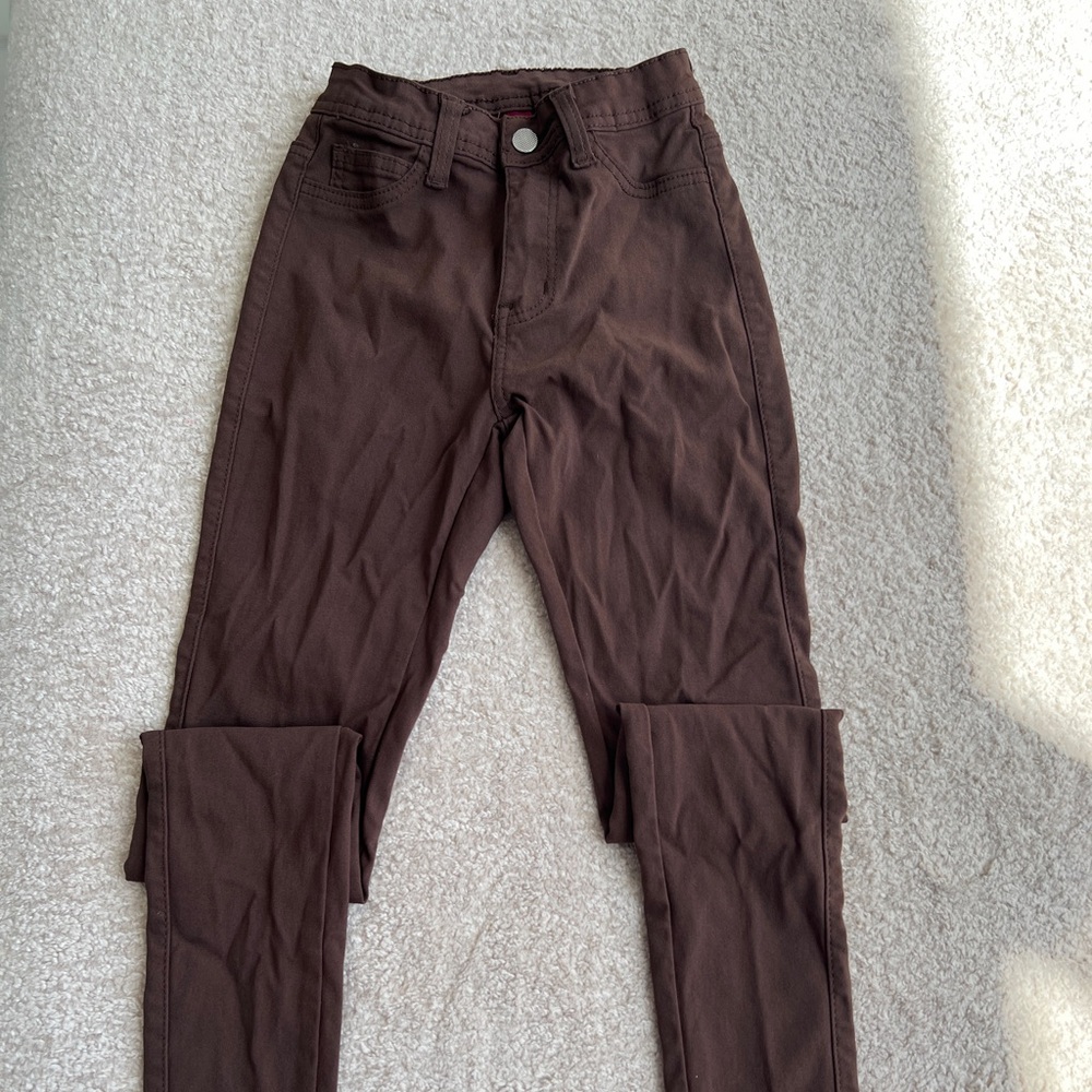 Brand New Women's Skinny Brown Pants